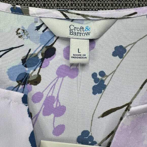 Floral Print Women's Top - Picture 3 of 9